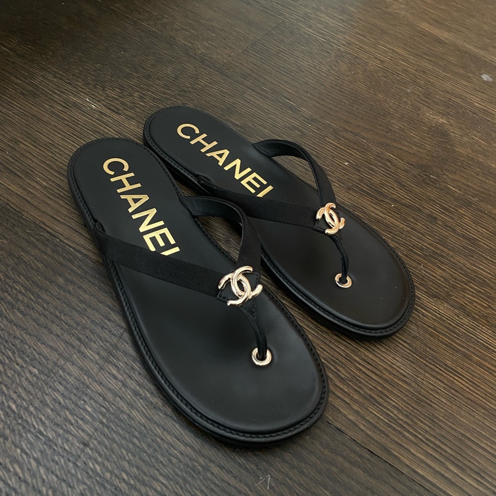 Chanel 2024 SS monogram open toe Sandals
